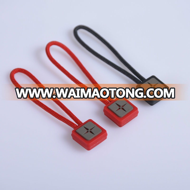 Custom Design H-Quality Garment PU Zipper Puller