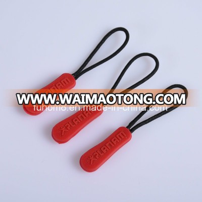 Custom Design Garment Silicone Zipper Puller for Slider