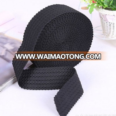 Customized Black Elastic Belt Sling Webbing for Garment