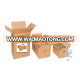 Wine glass packaging and shipping durable box with partitions corrugated paper box